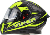 ViPER RS-V95 Full Face Motorcycle Helmet - Spirit Fluo